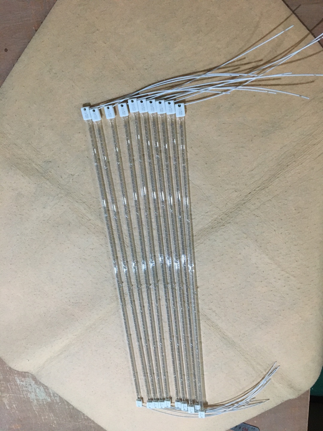 626mm 415v 2000w halogen heat lamp