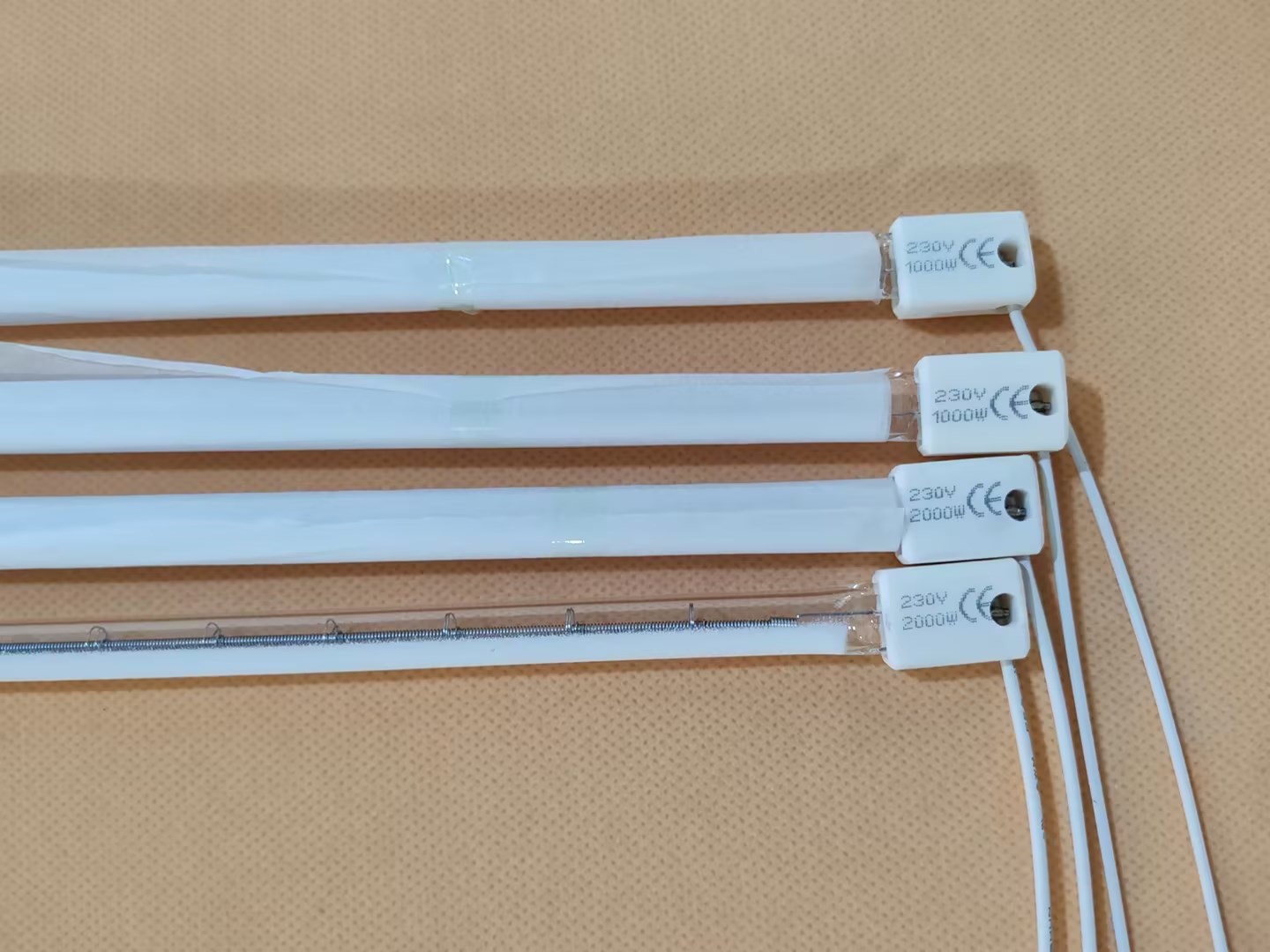 285mm 300w halogen infrared heat lamp