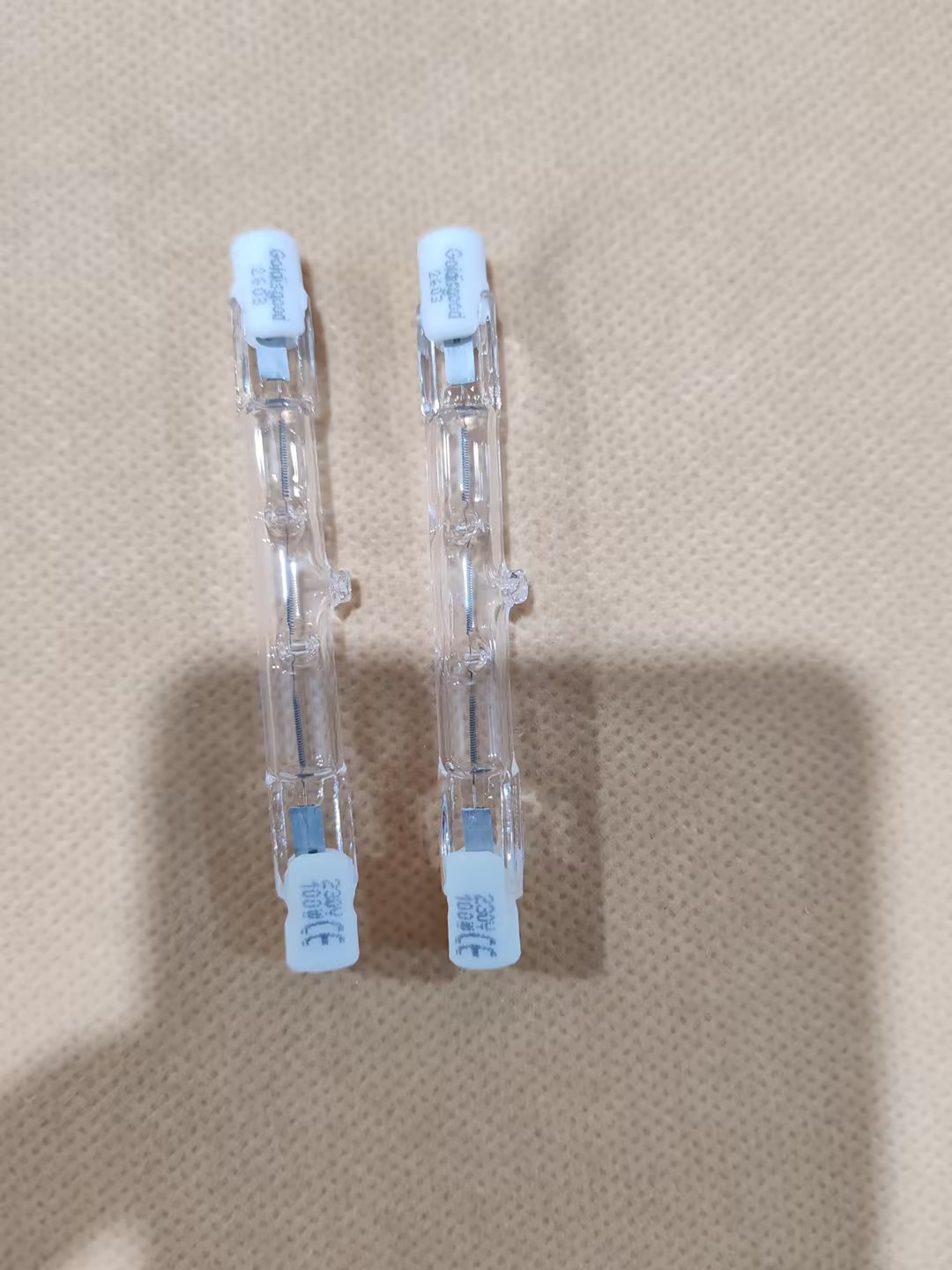 ruby halogen infrared heating lamp