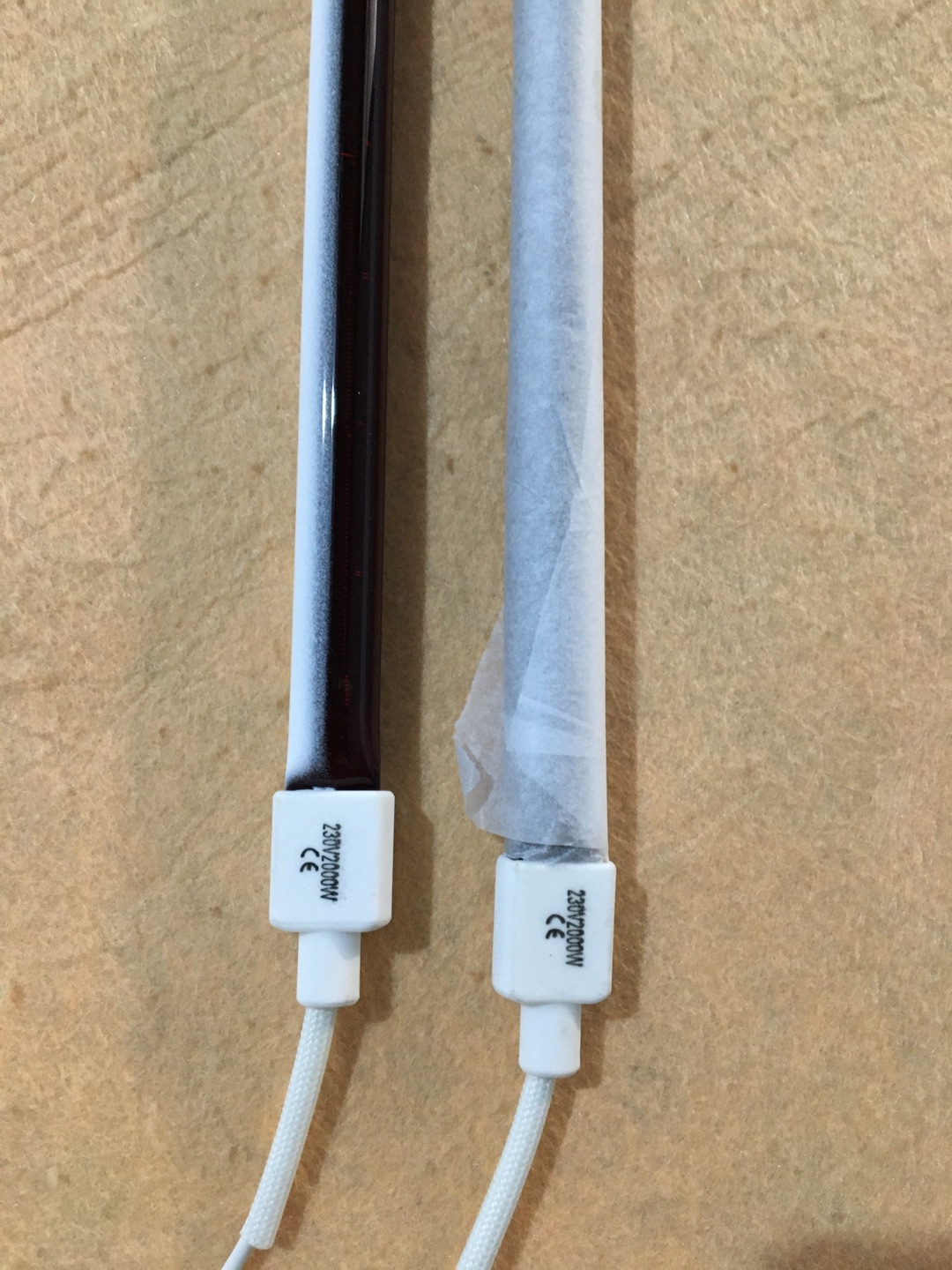 tungsten halogen heating lamp 1500W