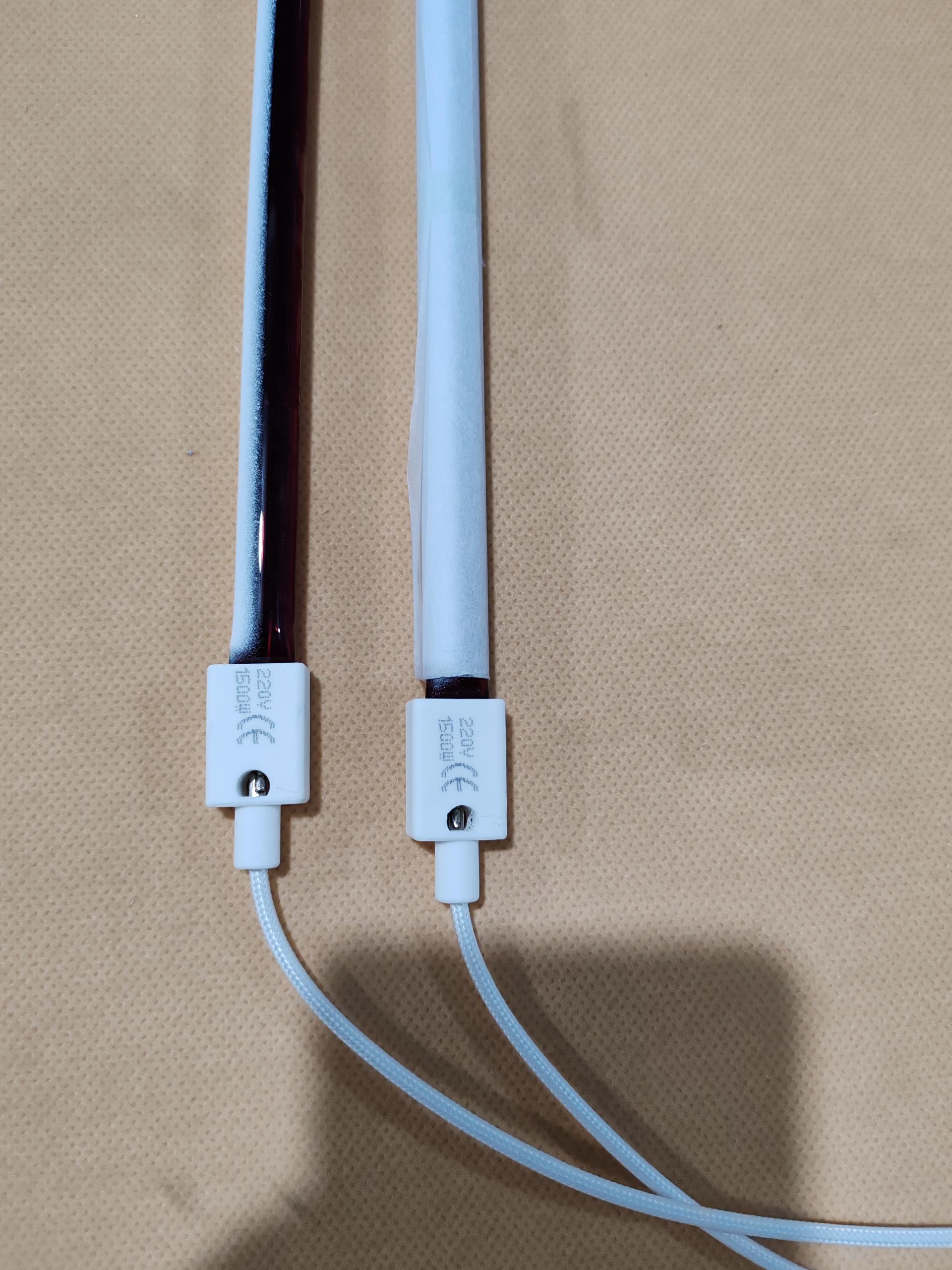 clear halogen infrared heat lamp