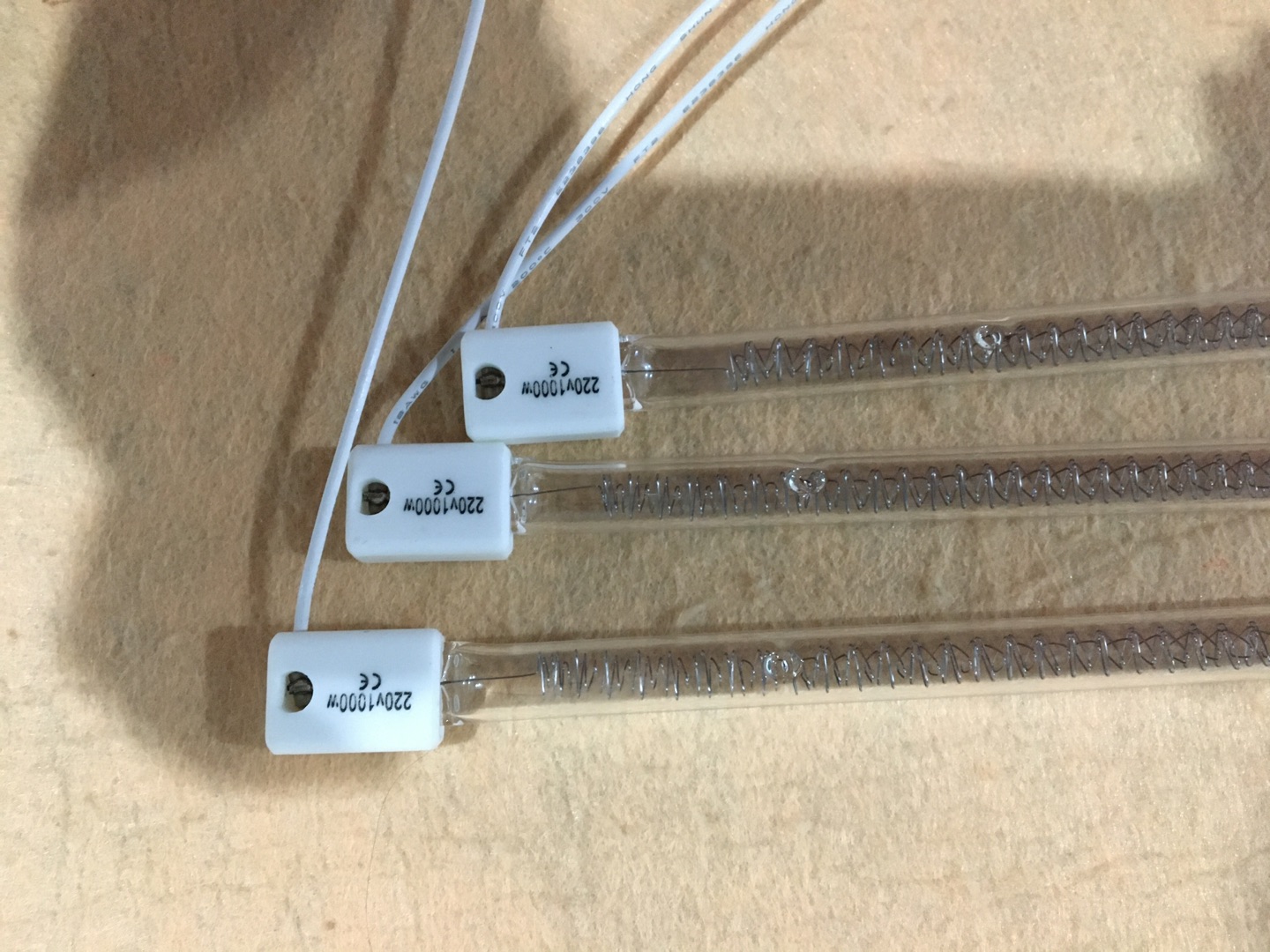 Half White Reflector 350mm 2500w Infrared Halogen Heater Parts