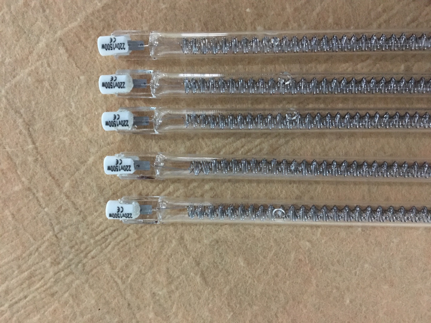 Lampu halogen R7S 10mm 2250w untuk mesin tiup