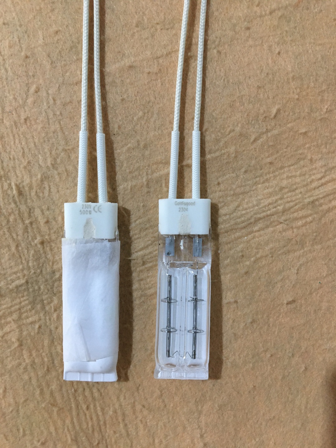 Bahagian Ganti Lampu Halogen untuk Mesin Tiup PET