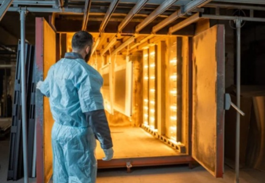 Certified infrared curing lamp
